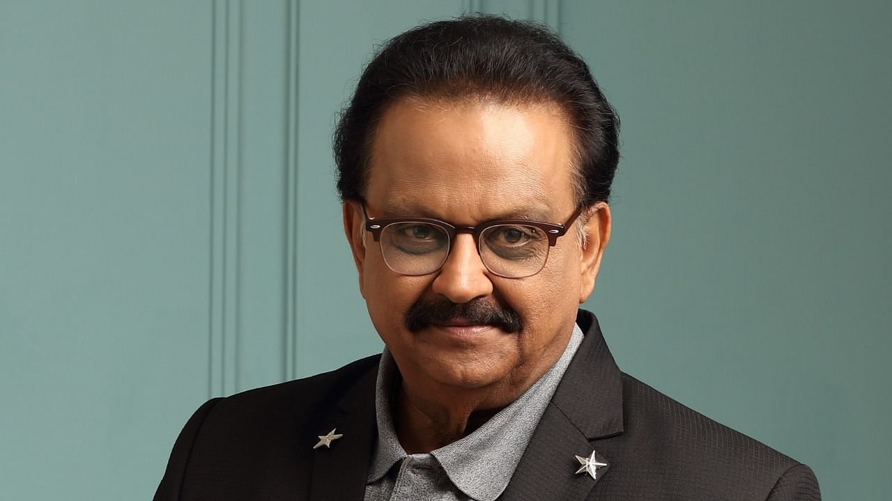 The illustrious playback singer, music composer and actor breathed his last on Friday in a hospital in Chennai after battling Covid-19 and other ailments. Credit: File photo.