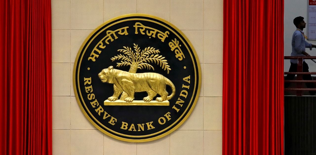Logo of Reserve Bank of India (RBI). Credit: Reuters Photo