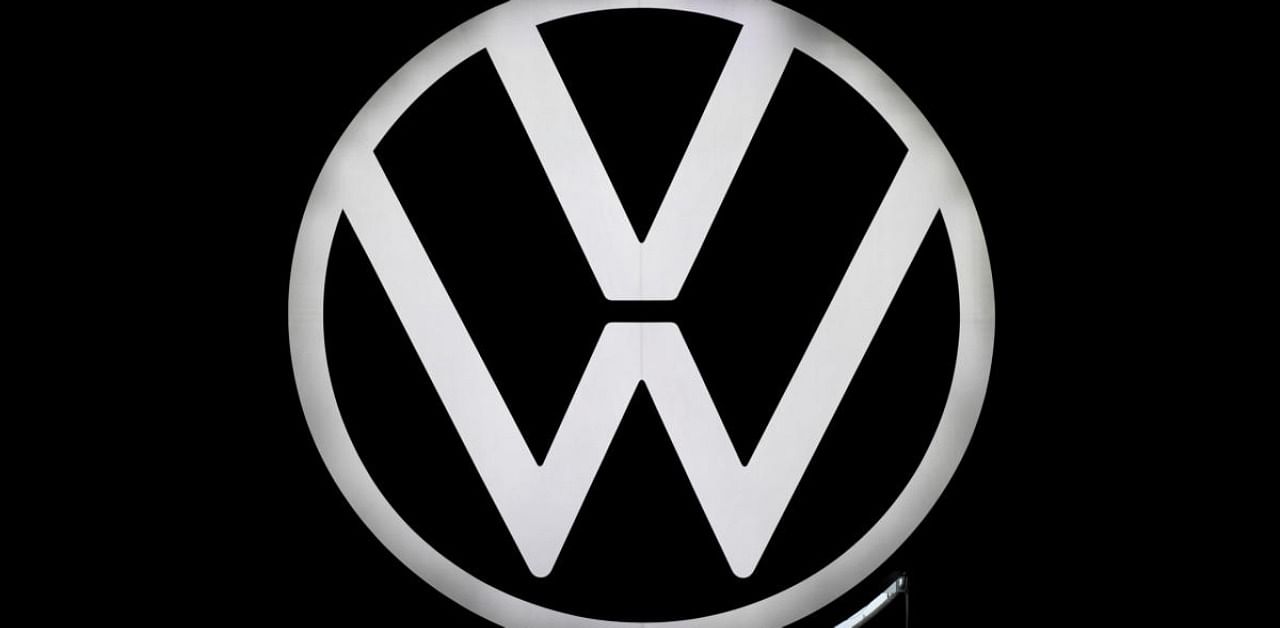 Logo of German carmaker Volkswagen. Credit: Reuters