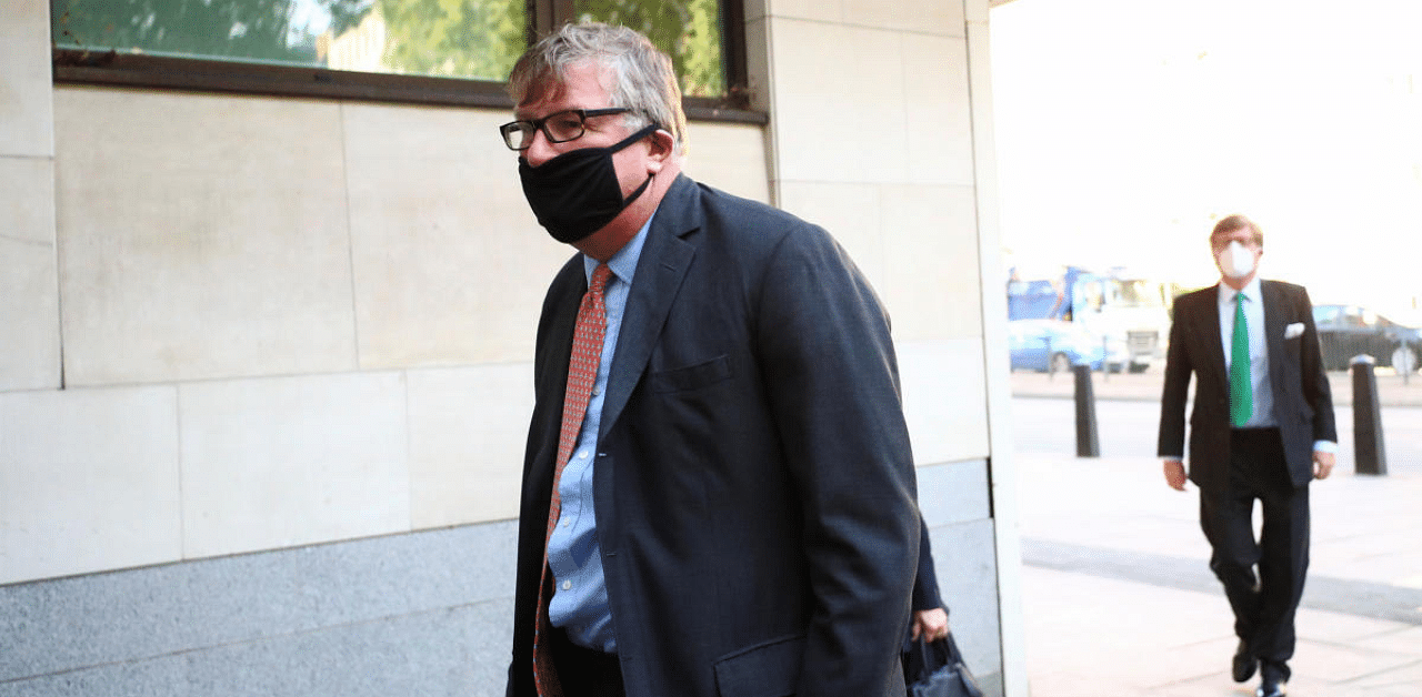 Britain's Crispin Odey arrives at Westminster Magistrates Court in London, Britain. Credit: Reuters Photo
