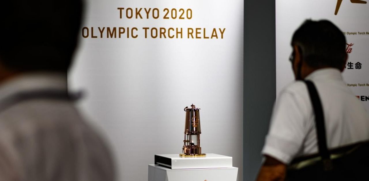 Olympics Torch relay to start next March. Credit: AFP Photo