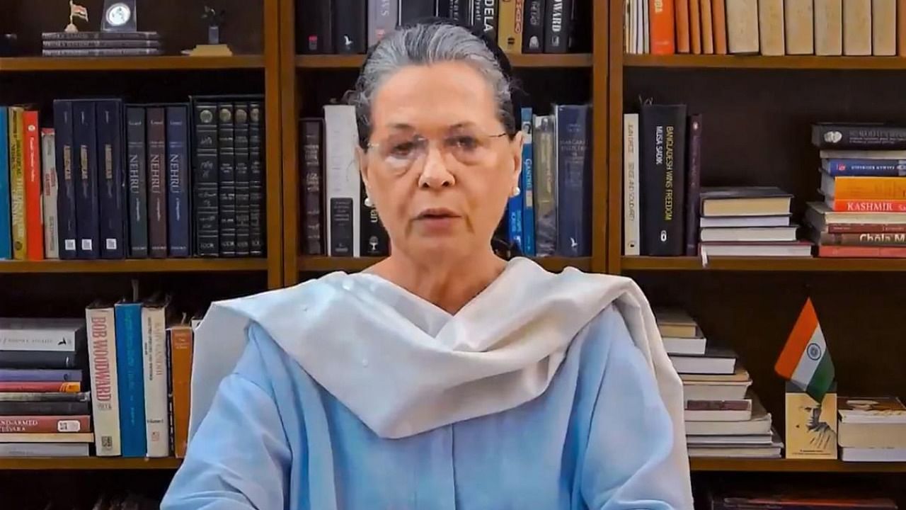 Sonia asked the Chief Ministers to explore the possibility of passing laws under Article 254 (2) of the Constitution. Credit: PTI/file photo.