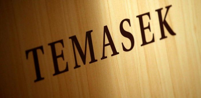 A Temasek logo is seen at the annual Temasek Review in Singapore. Credit: Reuters