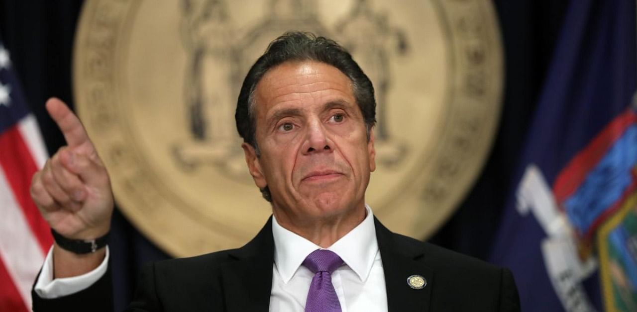 New York state Governor Andrew Cuomo. Credit: AFP