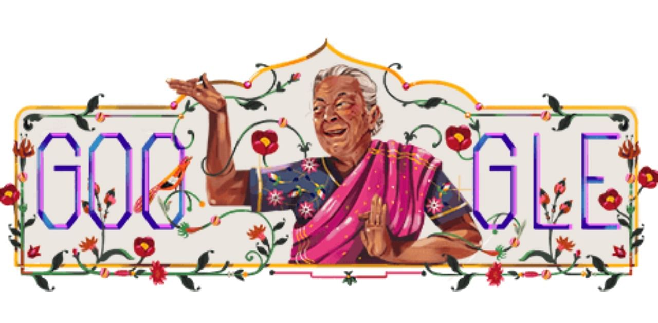 Google Doodle celebrates Zohra Sehgal. Credit: Google