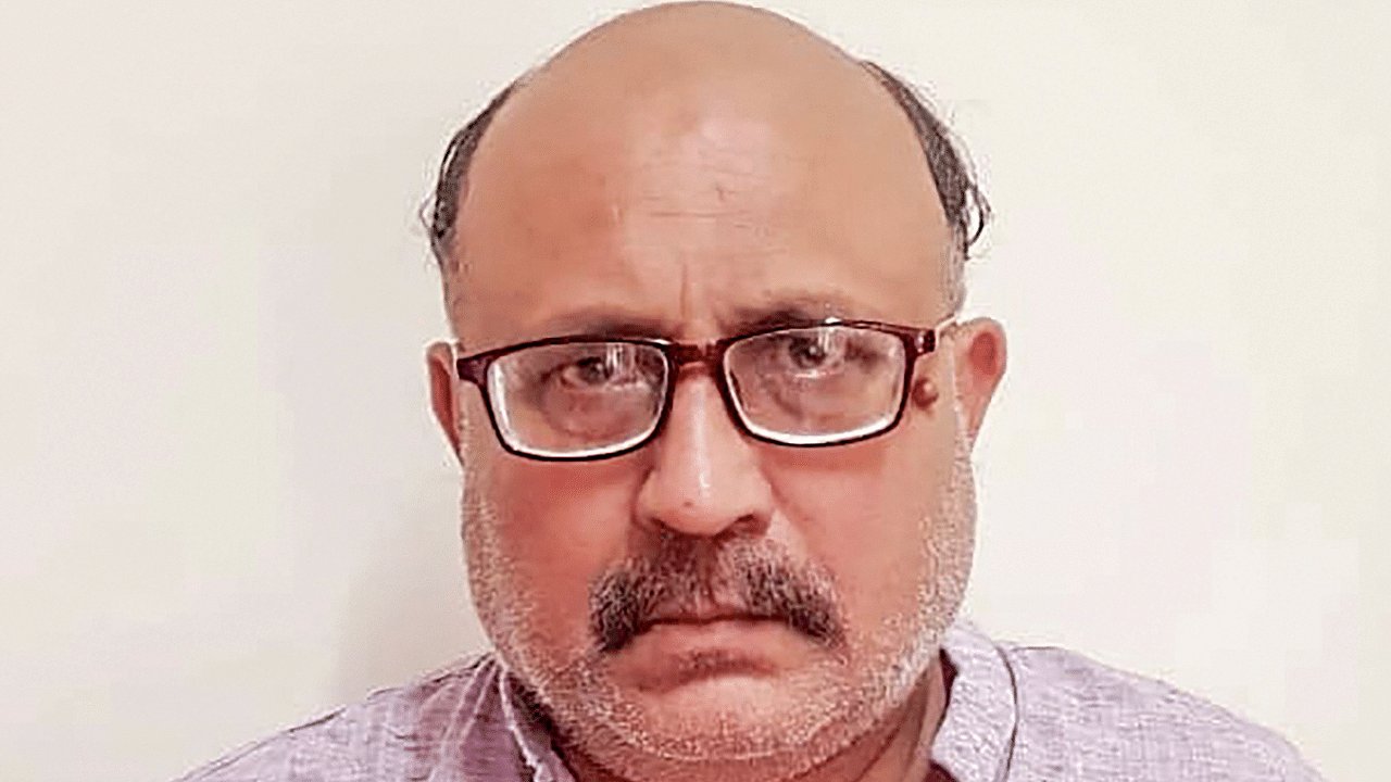 Delhi Police arrested freelance journalist Rajeev Sharma, who was allegedly found in possession of defence-related classified documents. Credits: PTI Photo