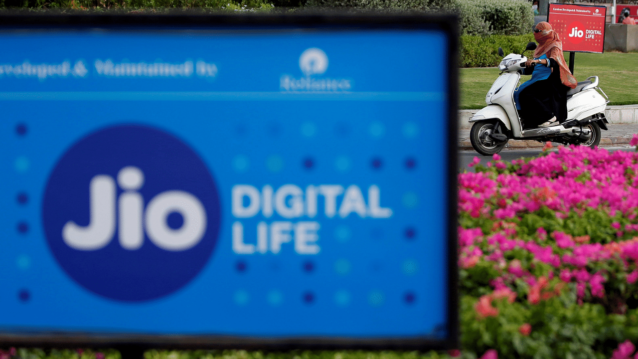 Reliance Industries' Jio telecoms unit. Credits: Reuters Photo