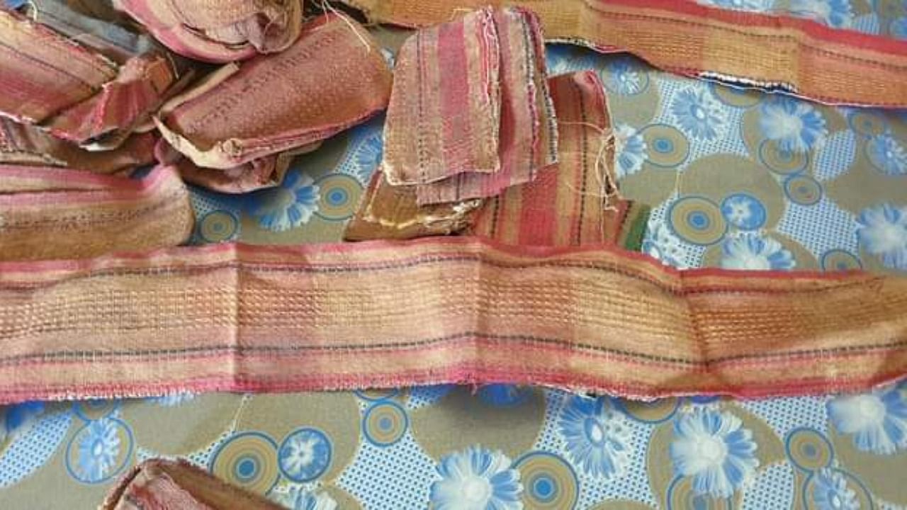 The drug-laced cloth, locally called 'kani kapur'. Credit: DH.