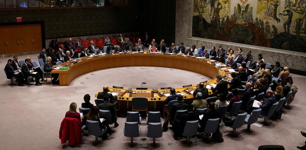 UN Security Council. Credit: Reuters Photo