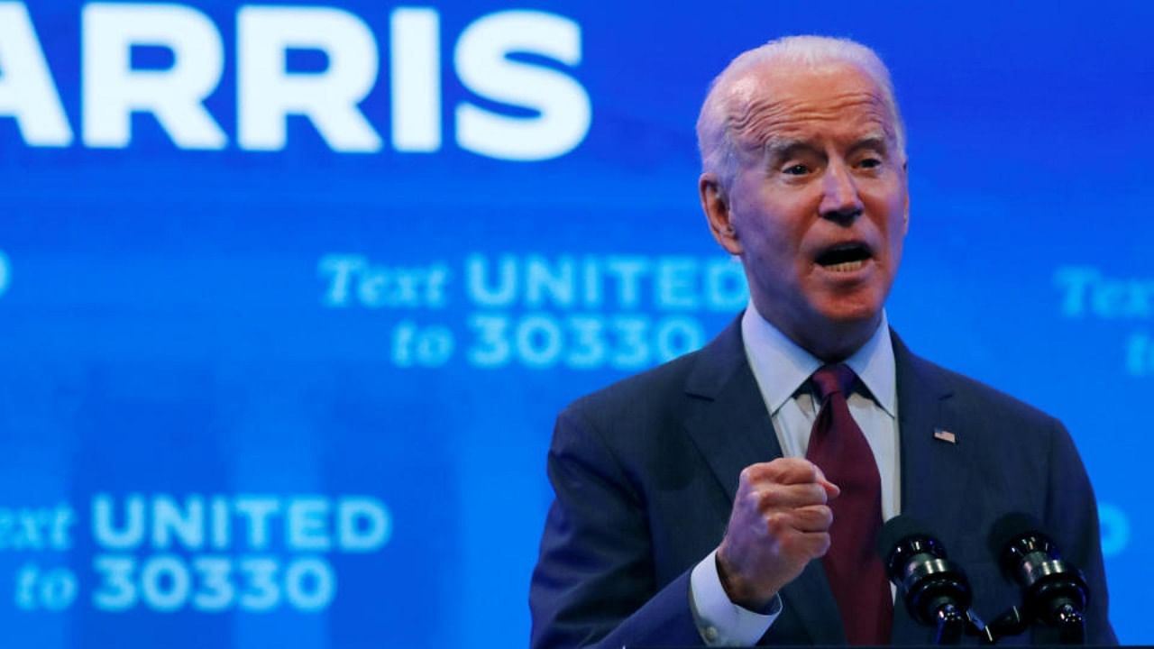 Biden's taxes showed that he and his wife Jill paid more than $346,000 in federal taxes and other payments for 2019 on an income of nearly $985,000. Credit: Reuters/file photo.