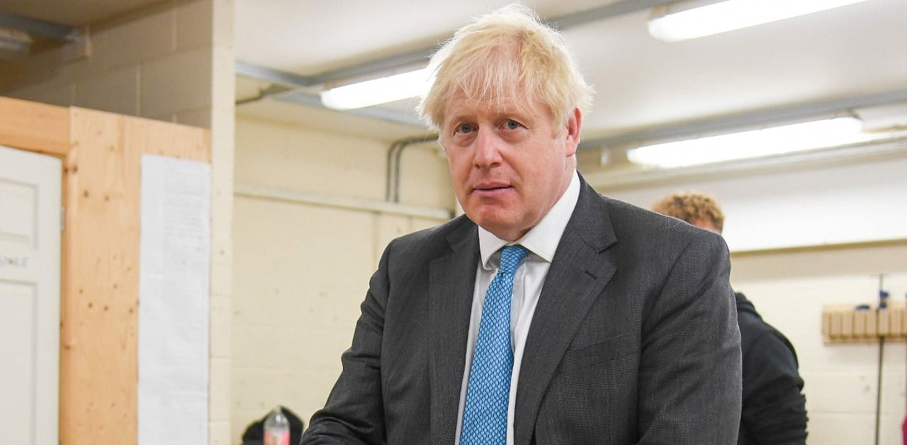 Britain's Prime Minister Boris Johnson. Credit: AFP Photo