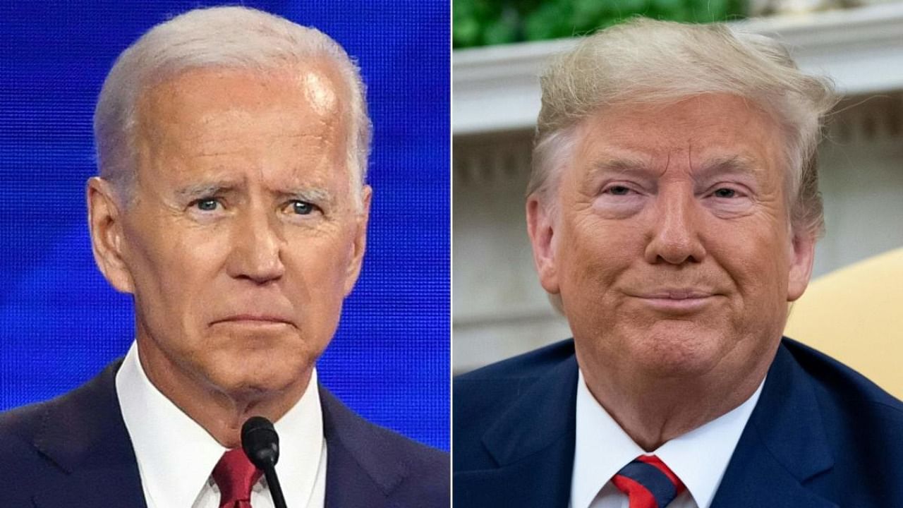The Trump team claimed that Biden sought multiple breaks during the debate and refused a pre-debate inspection for electronic earpieces. Credit: AFP.
