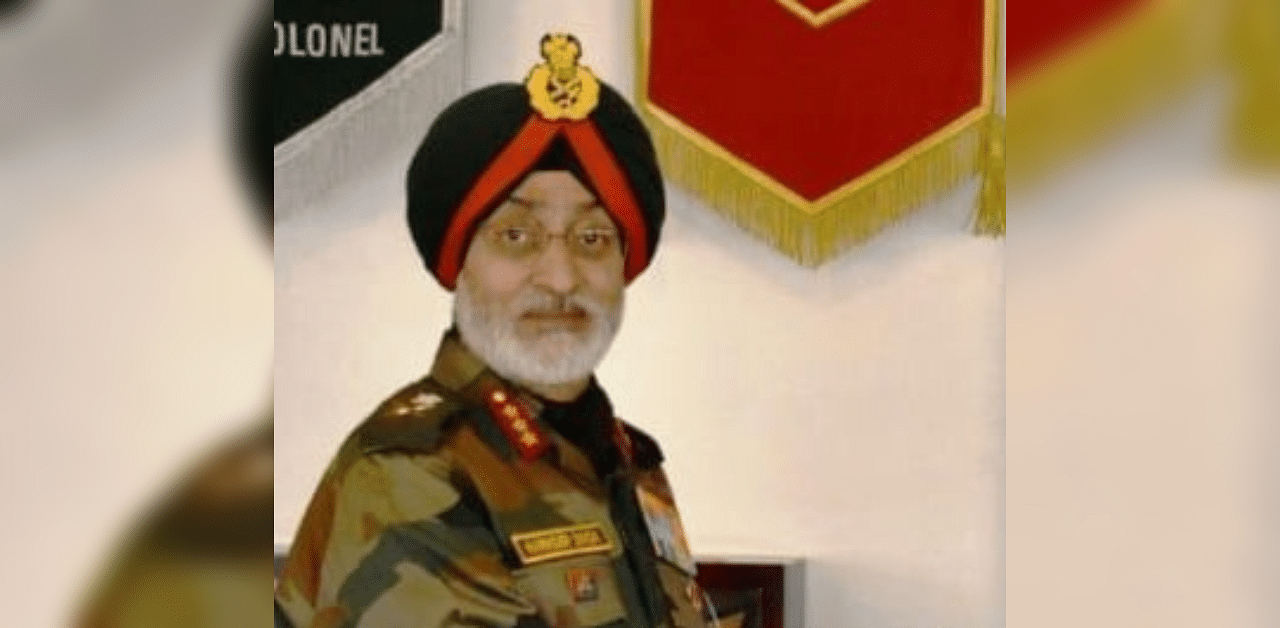 Lt Gen Harinder Singh. Credit: Twitter (@proudhampur)