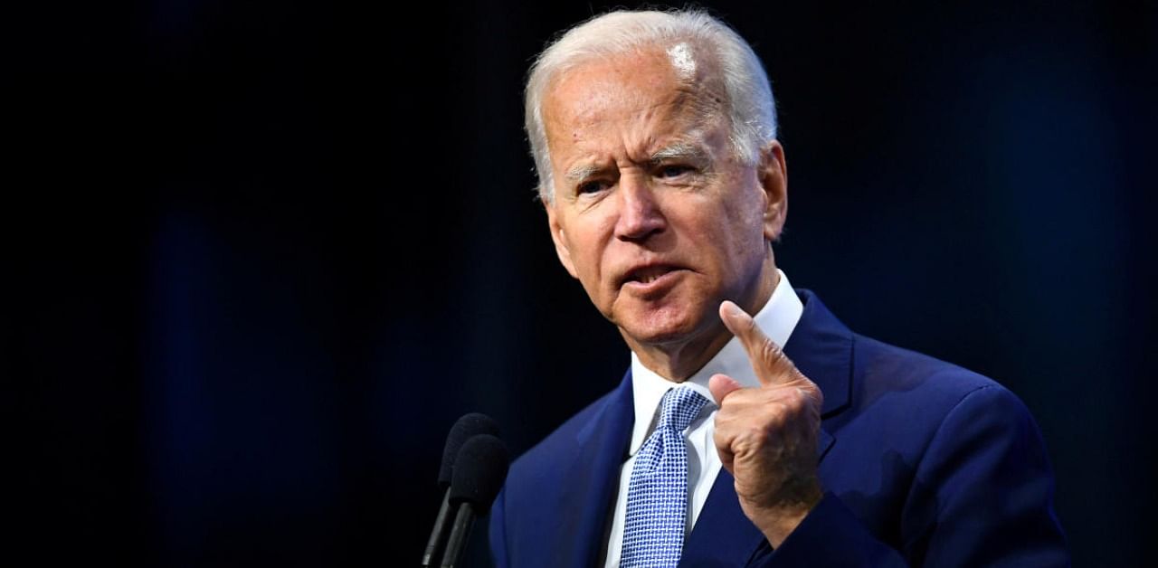 US presidential nominee Joe Biden. Credit: Reuters