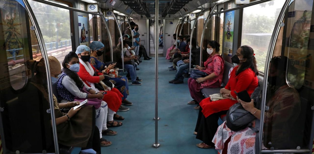 Initiated as a pilot project, it has been introduced in three trains Howrah-Yeshvantpur Duronto Special, Howrah- Ahmedabad Special and Howrah-Mumbai Special since September 18. Credit: Reuters
