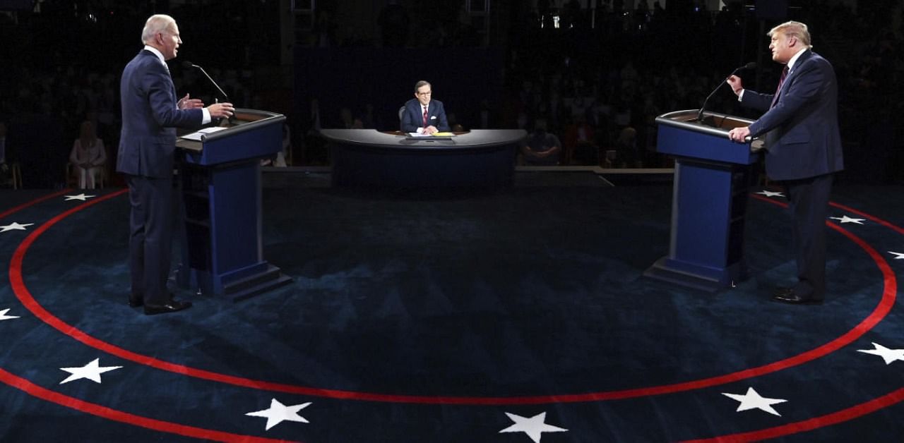 US presidential debate. Credit: AP Photo