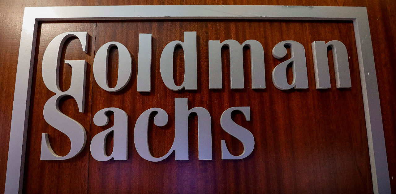 Goldman Sachs logo. Credit: Reuters Photo