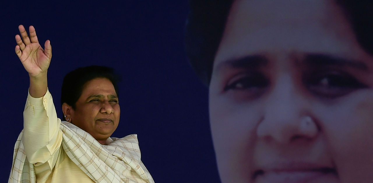 Bahujan Samajwadi Party chief Mayawati. Credit: AFP File Photo