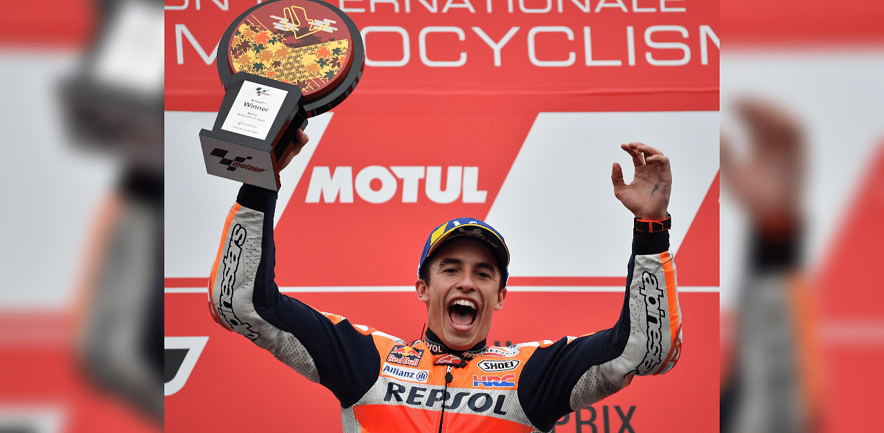 Repsol Honda's Marc Marquez. Credit: AFP File Photo