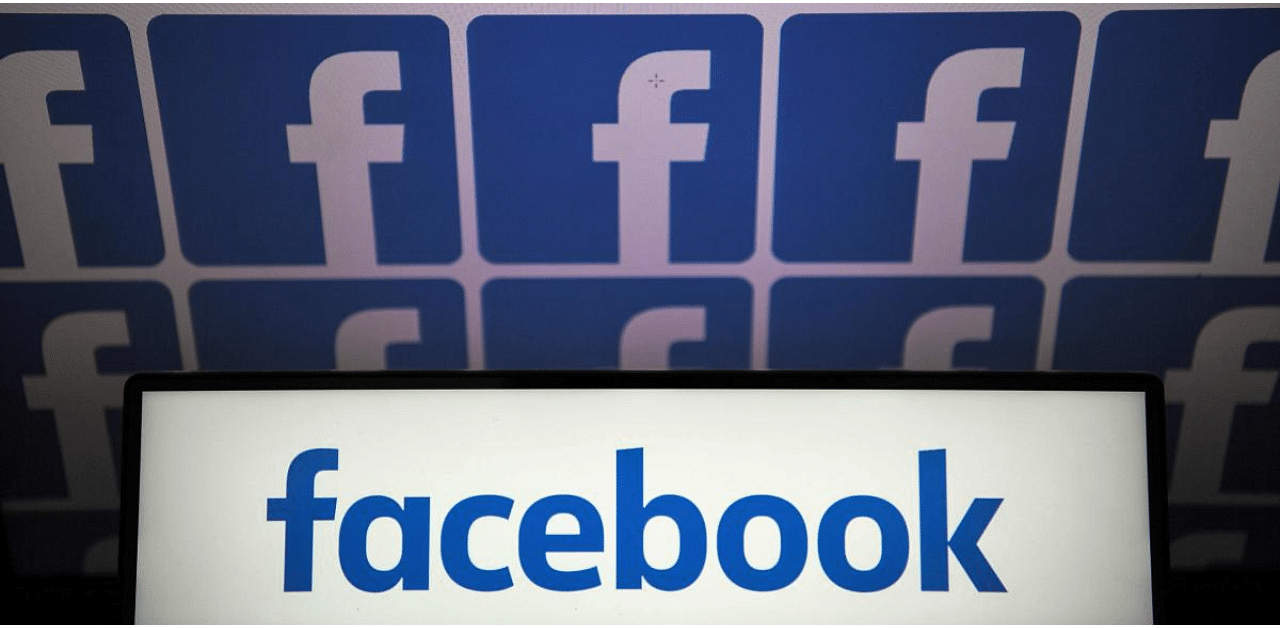 US online social media and social networking service, Facebook. Credit: AFP