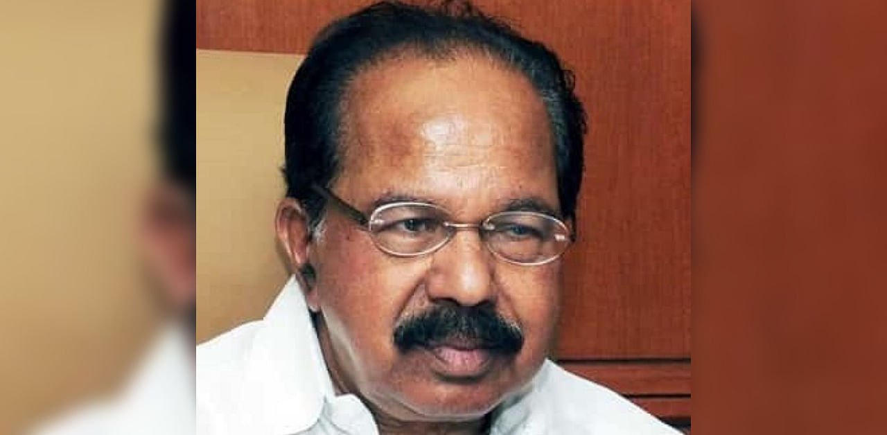 Former law minister M Veerappa Moily. Credit: DH File Photo