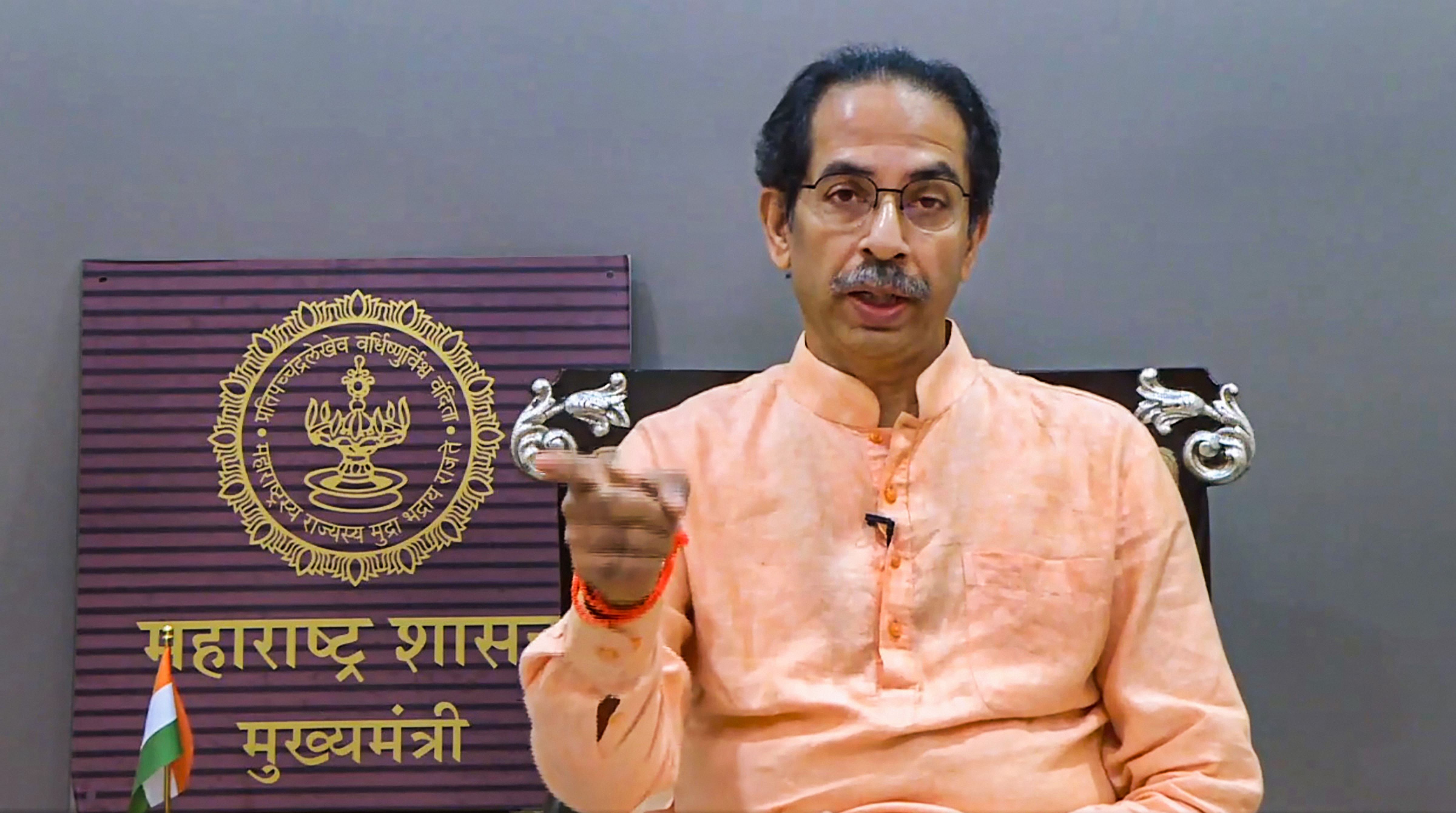 Maharashtra Chief Minister Uddhav Thackeray. Credit: PTI Photo