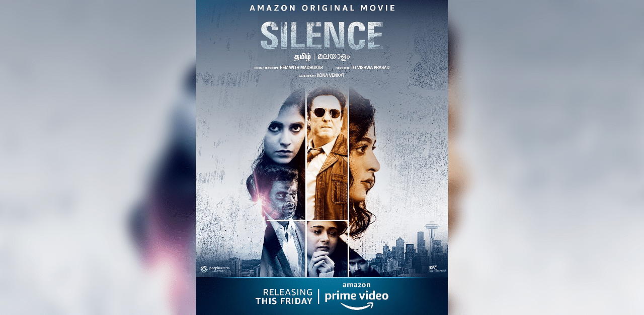 'Silence' features Anushka Shetty and Madhavan in the lead. Credit: Twitter/@theeejay