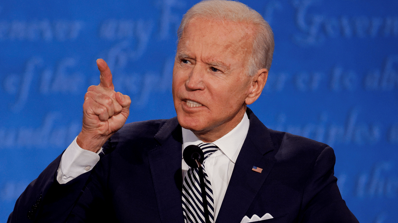 Democratic presidential nominee Joe Biden. Credits: Reuters Photo