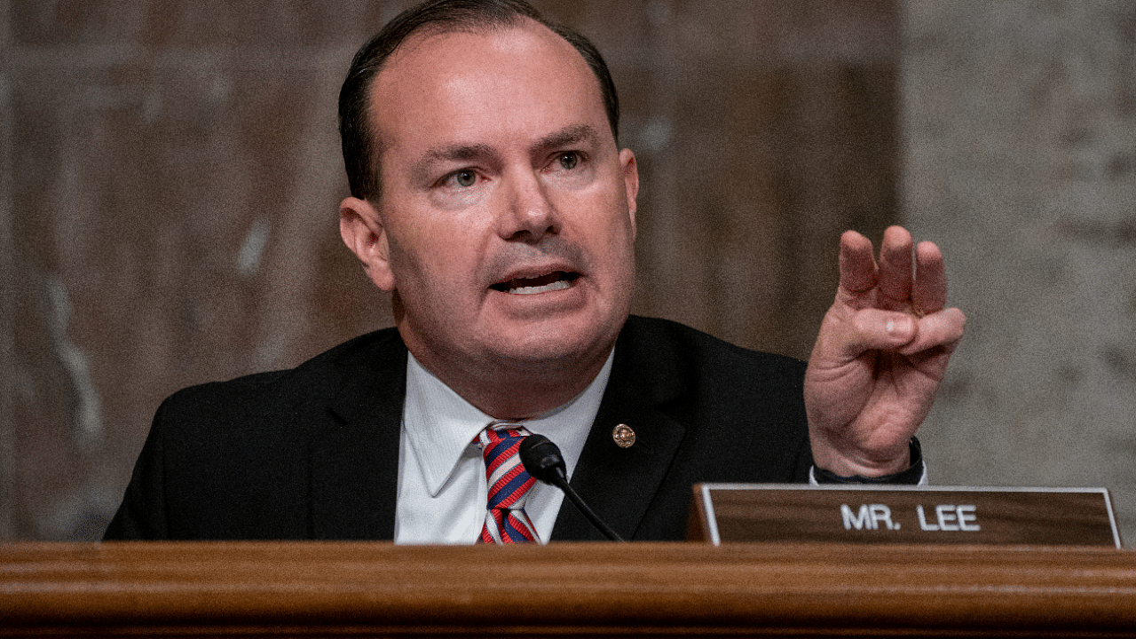 US Sen. Mike Lee. Credits: Reuters Photo