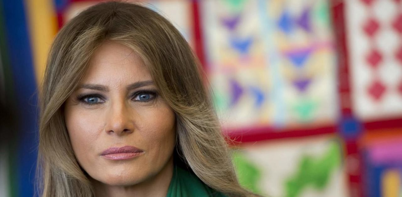 First Lady Melania Trump. Credit: AFP Photo