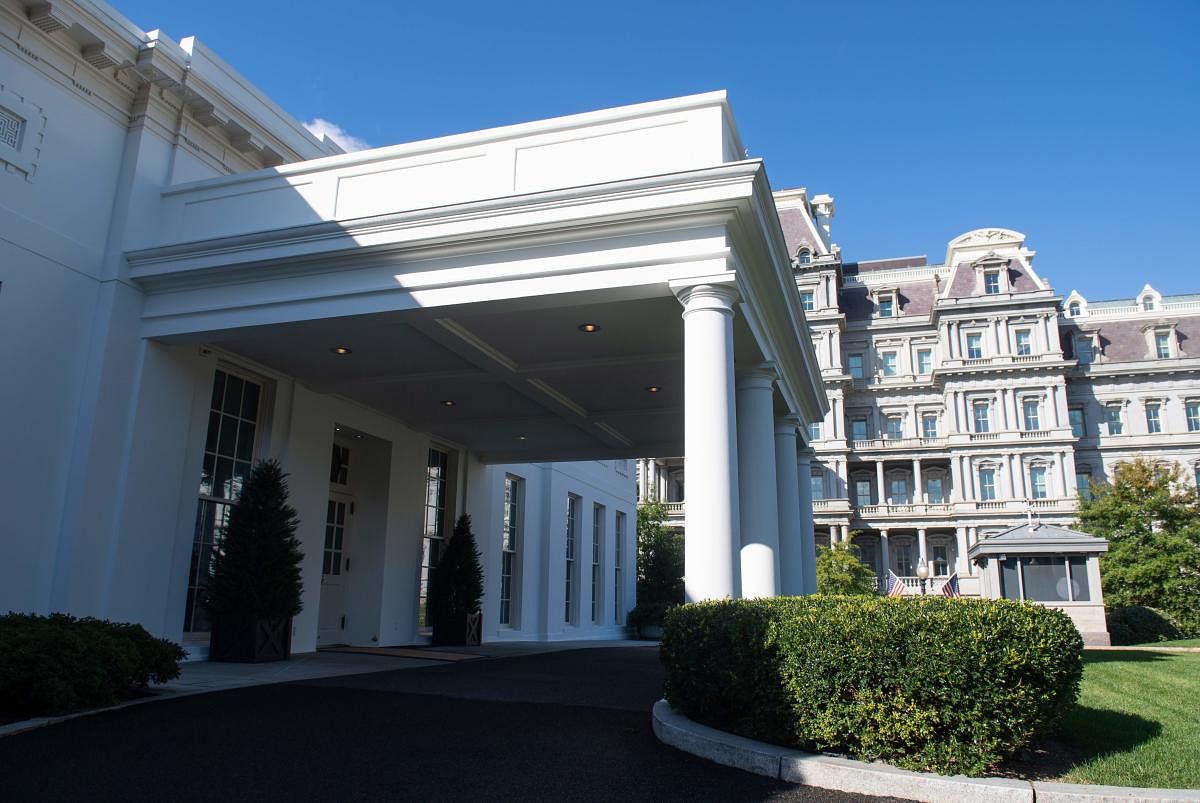 The West Wing of the White House is seen in Washington. Credits: AFP Photo