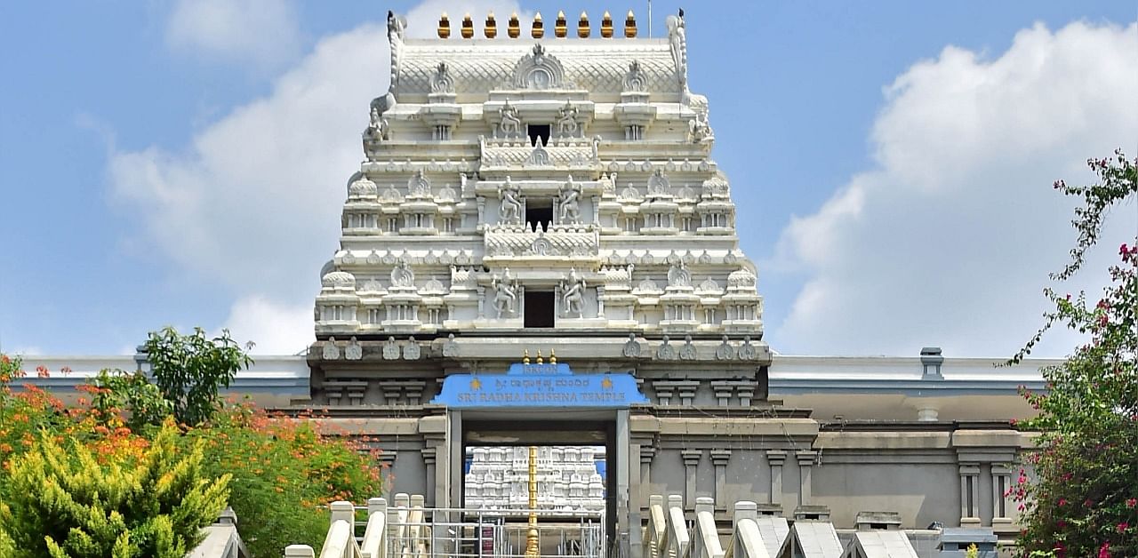 Bengaluru ISKCON temple. Credit: DH File Photo