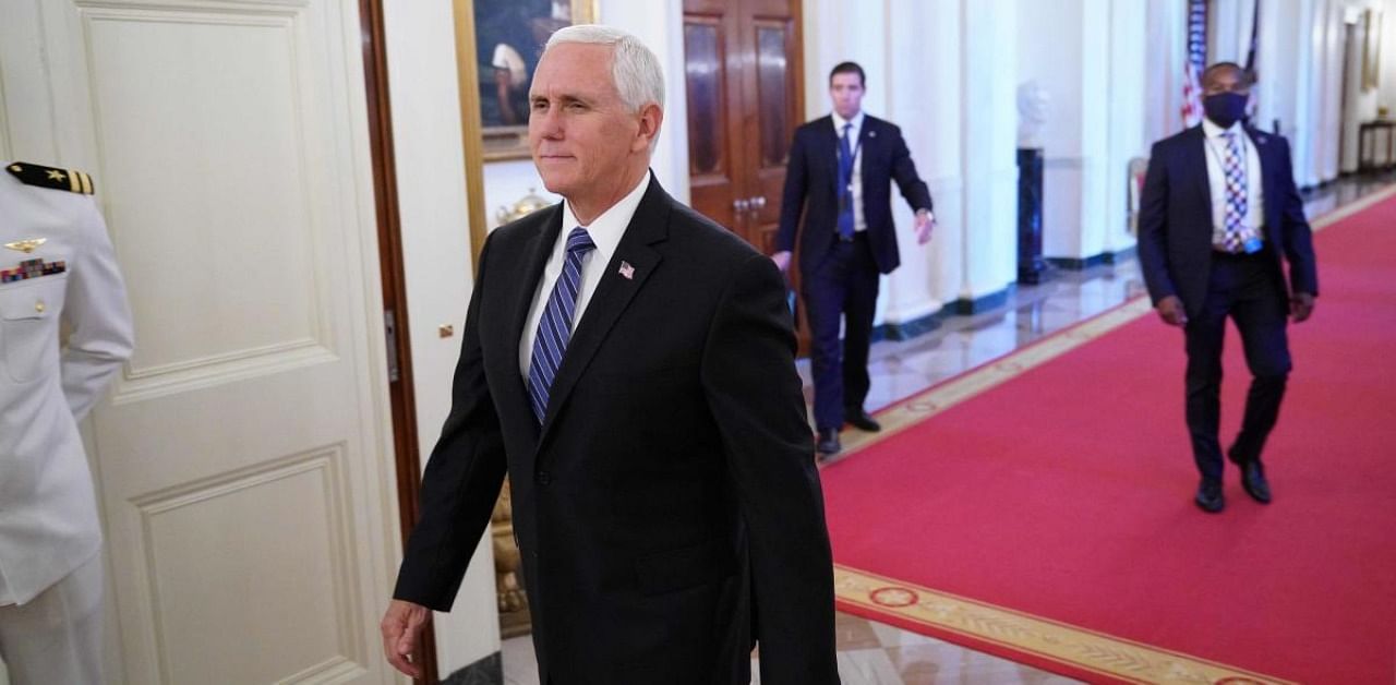 US Vice President Mike Pence. Credit: AFP