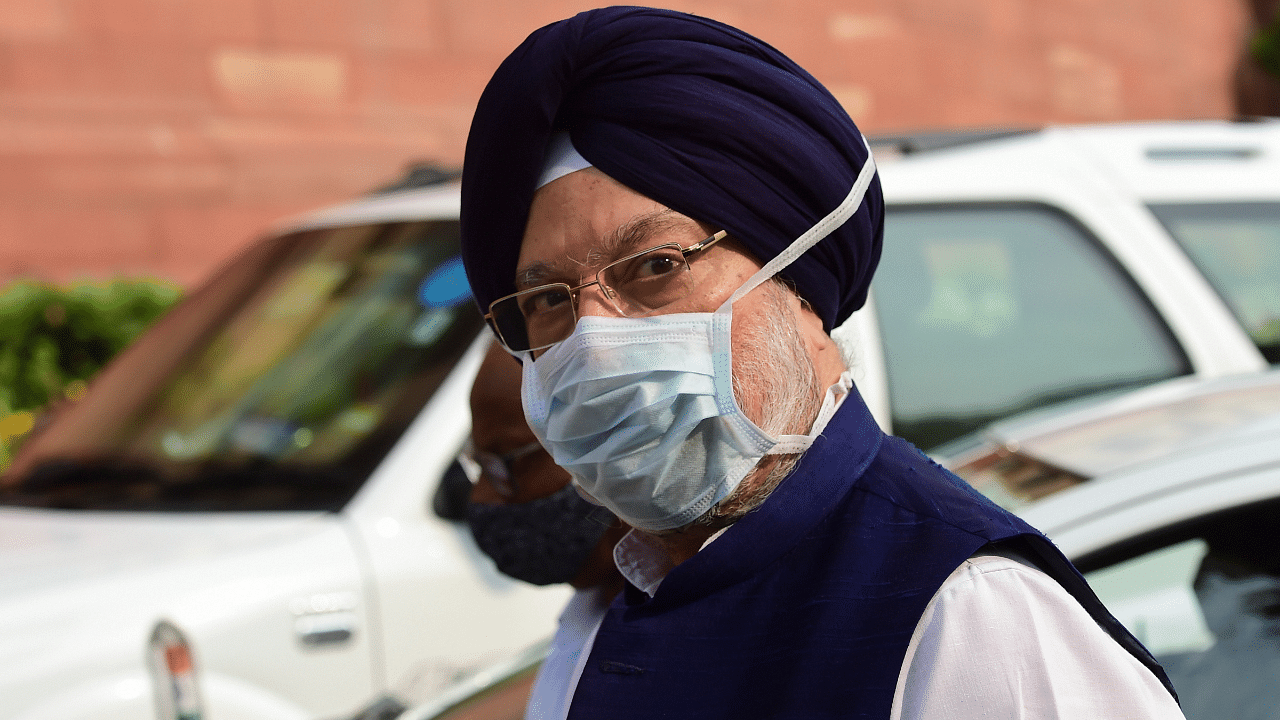 Civil Aviation Minister Hardeep Singh Puri. Credits: PTI Photo