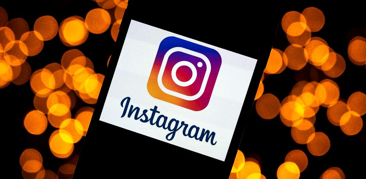 The logo of the social network Instagram. Credit: AFP Photo