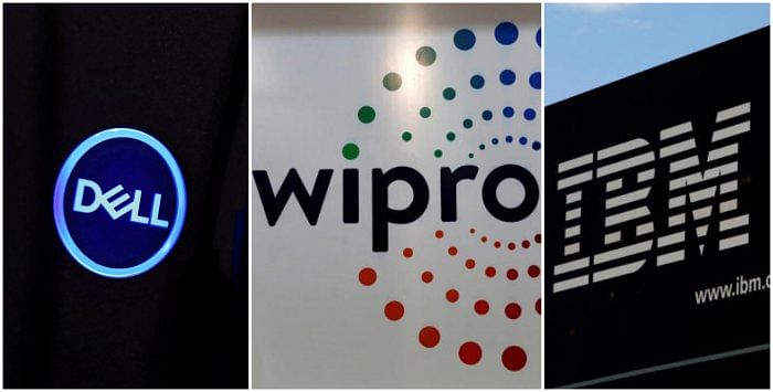 The three tech majors — Wipro, IBM and Dell —  in various letters to the CVC and UIDAI, raised objections to the participation of HP-Enterprise in the bidding process. Credit: Reuters, DH Photos