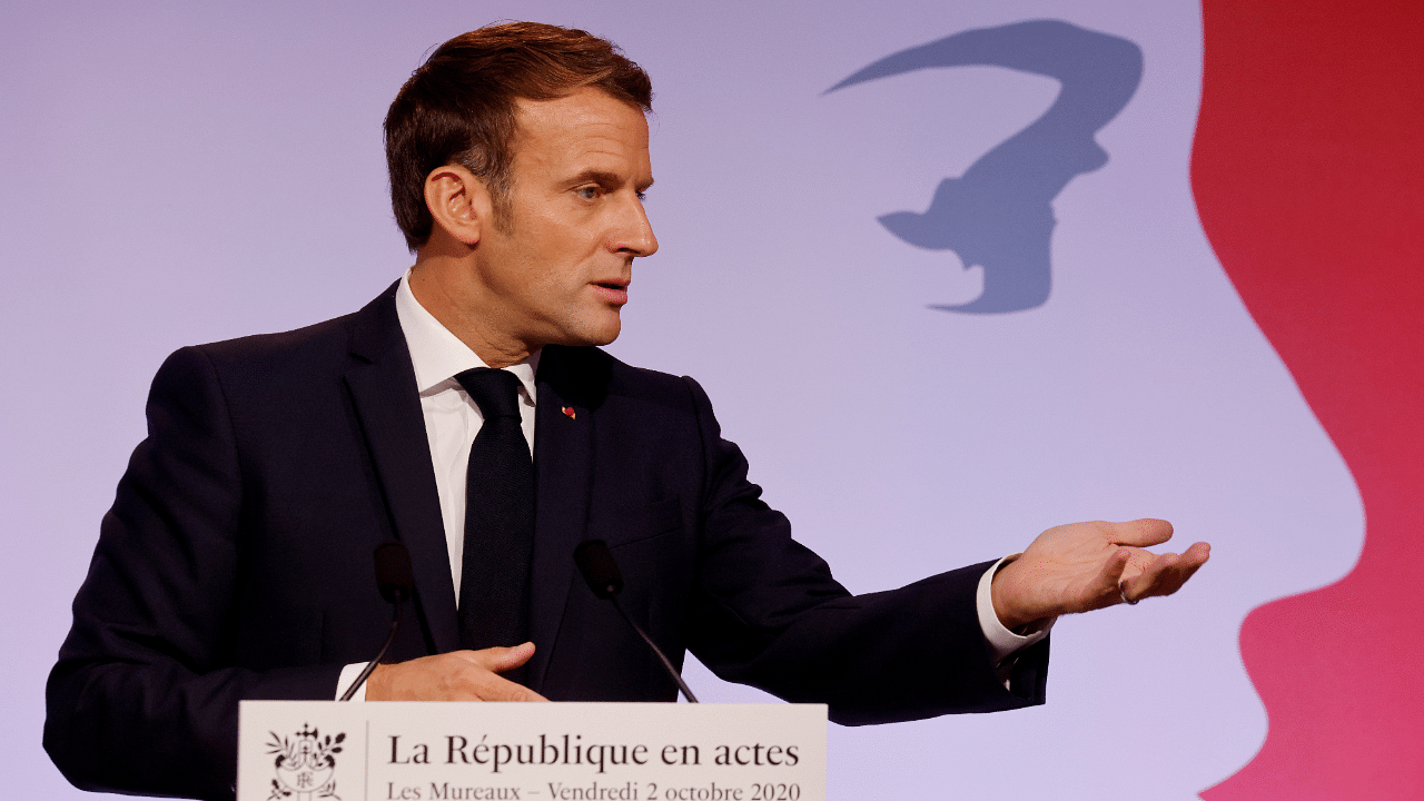 French President Emmanuel Macron. Credits: Reuters Photo