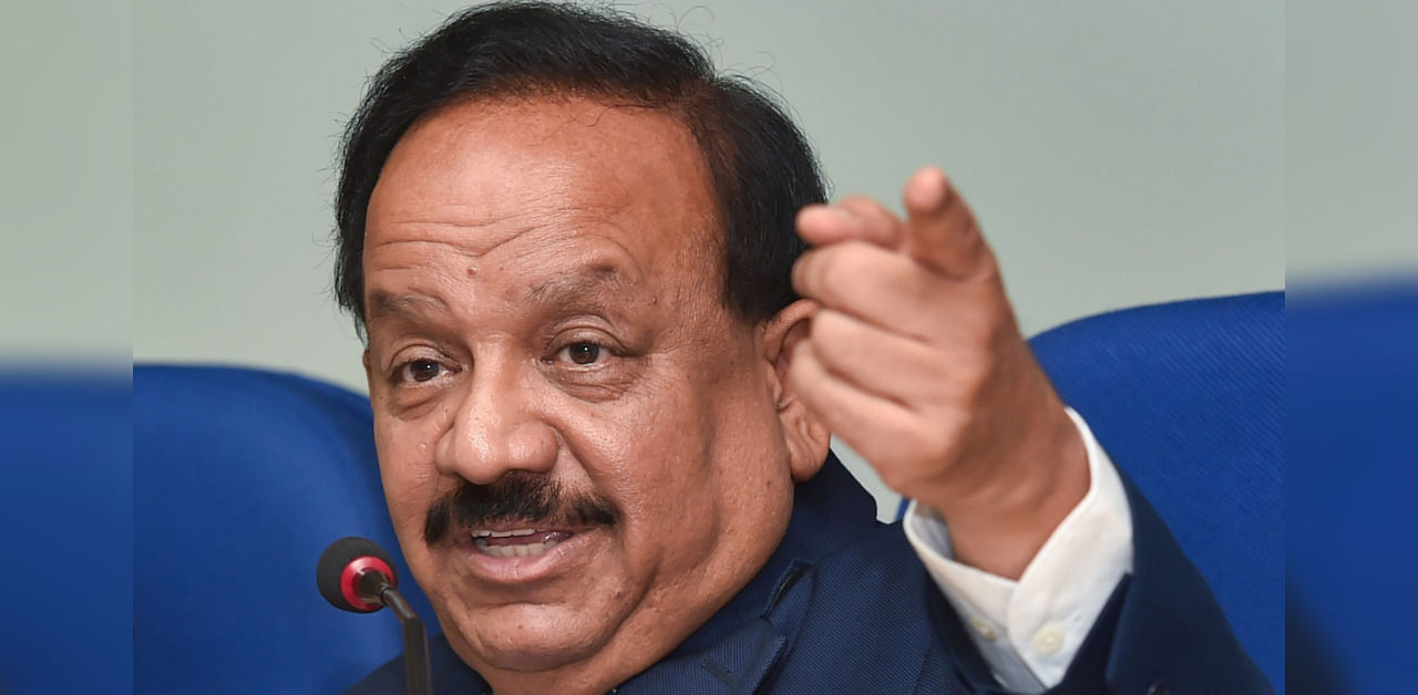 Union Health Minister Harsh Vardhan. Credit: PTI File Photo