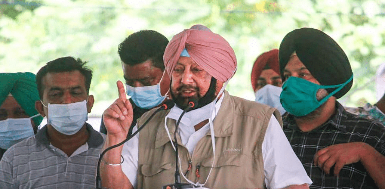 Punjab Chief Minister Amarinder Singh. Credit: PTI Photo