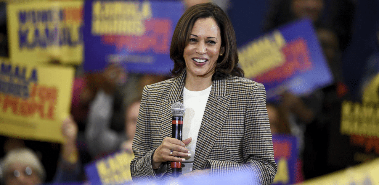  Kamala Harris, an extroverted American teenager who had moved to Montreal from California at age 12, dreamed of becoming a lawyer and liked dancing to Diana Ross and Michael Jackson. Credit: AP Photo