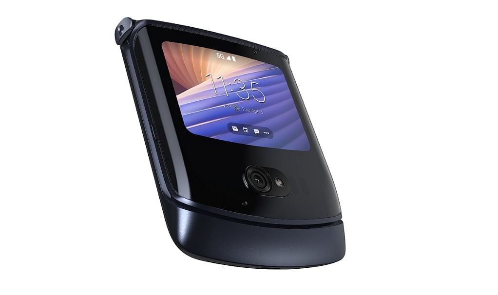 The new Motorola Razr 5G launched in India. Credit: Motorola