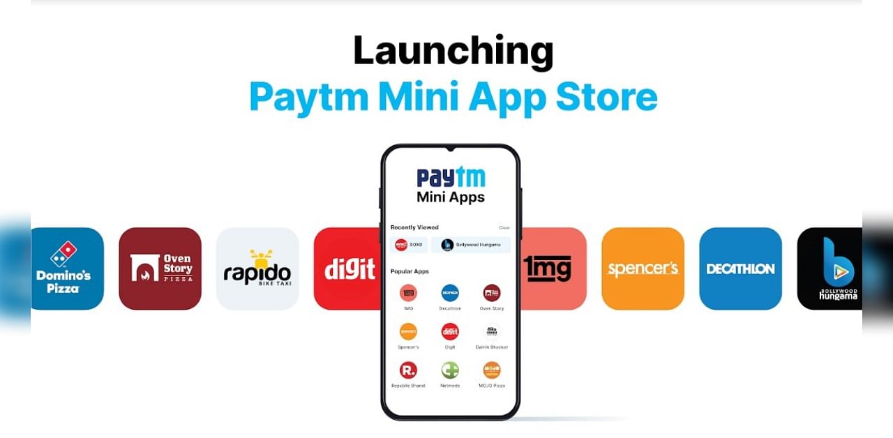 New Mini App Store launched in India. Credit: Paytm