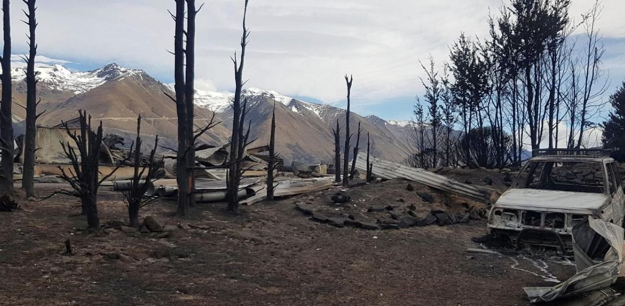 Wildfires, which turned skies a dim orange over cities from Seattle to Santa Cruz, California, this year, are increasingly engulfing people’s homes, continuing to rage in California, Colorado, Oregon and Washington state in recent weeks. Credit: AFP