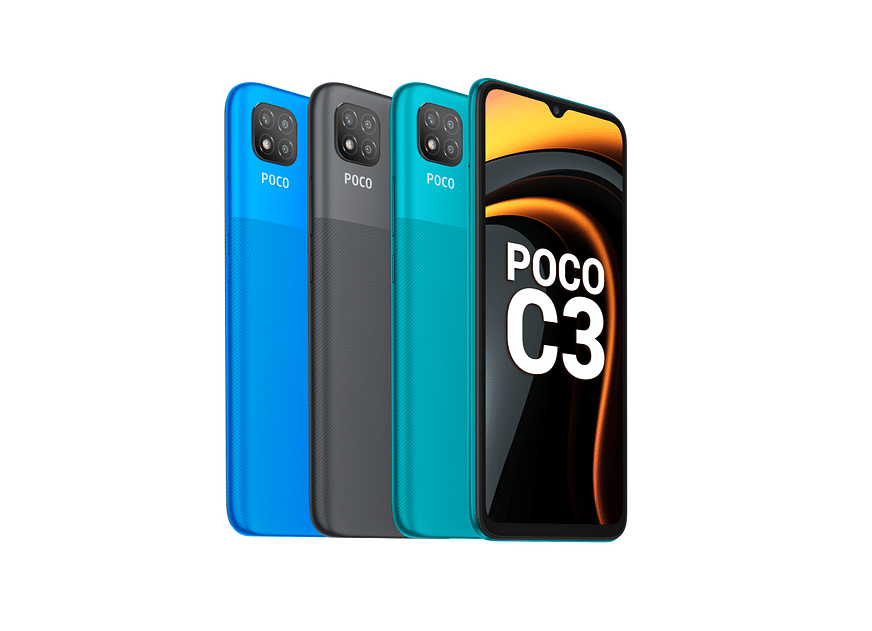 Poco C3 launched in India. Credit: Poco India