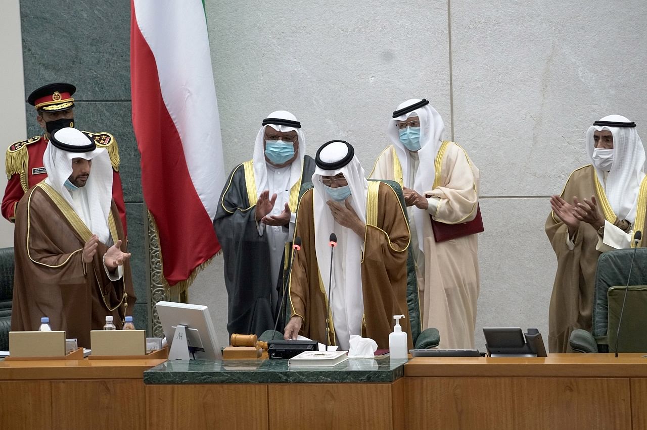 Sheikh Nawaf al Ahmed al Sabah is sworn-in as new Emir of Kuwait. Credits: Reuters Photo