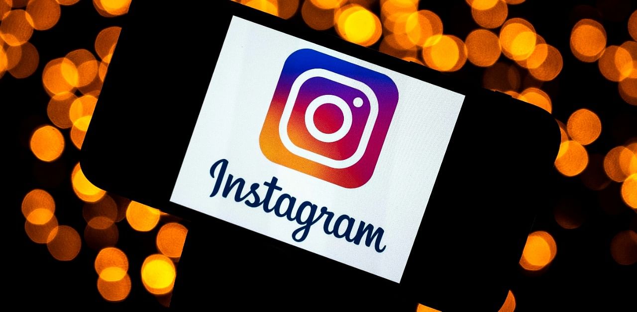 The logo of the social network Instagram. Credit: AFP Photo