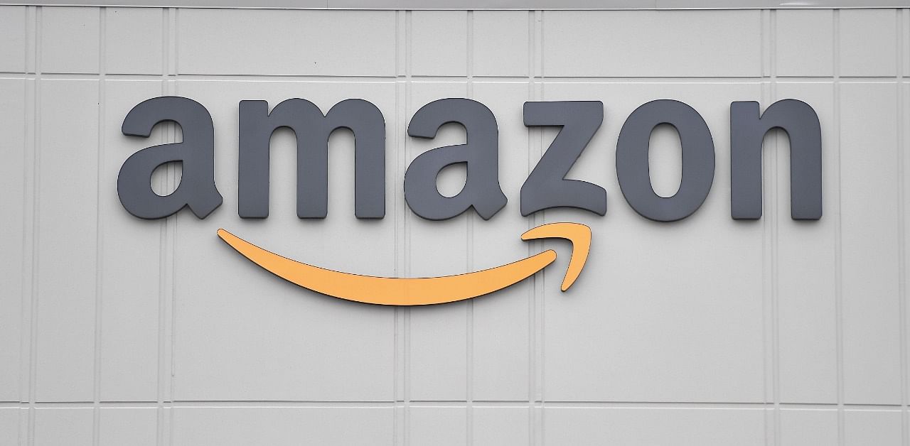 The logo of US online retail giant Amazon. Credit: AFP Photo