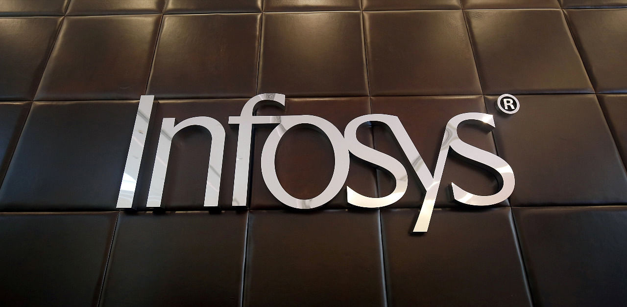 Infosys logo. Credit: Reuters Photo