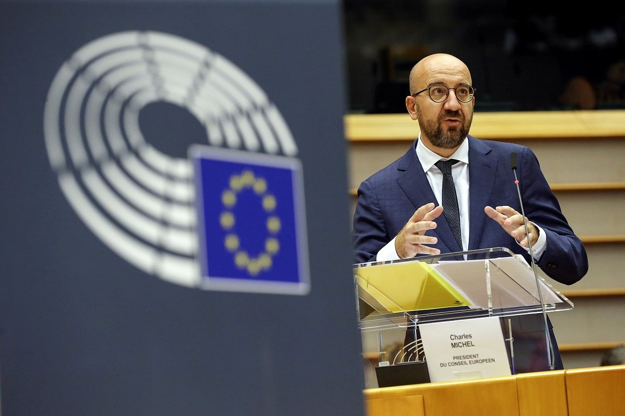 European Council President Charles Michel. Credits: Reuters Photo