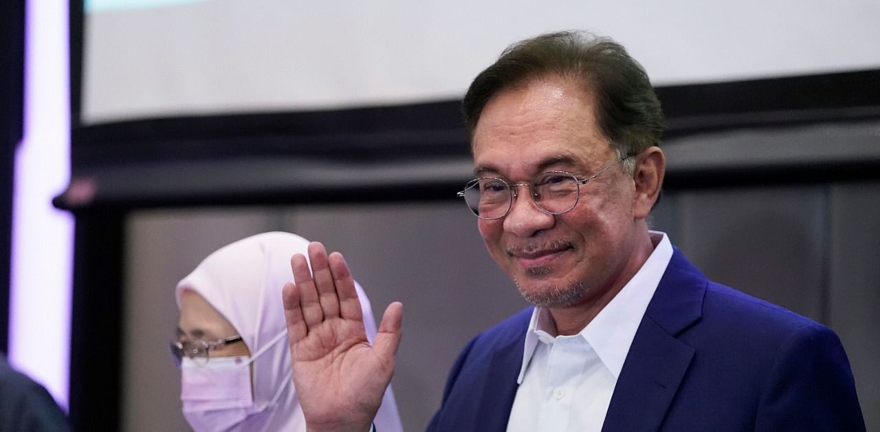 Malaysia's opposition leader Anwar Ibrahim. Credit: AP Photo